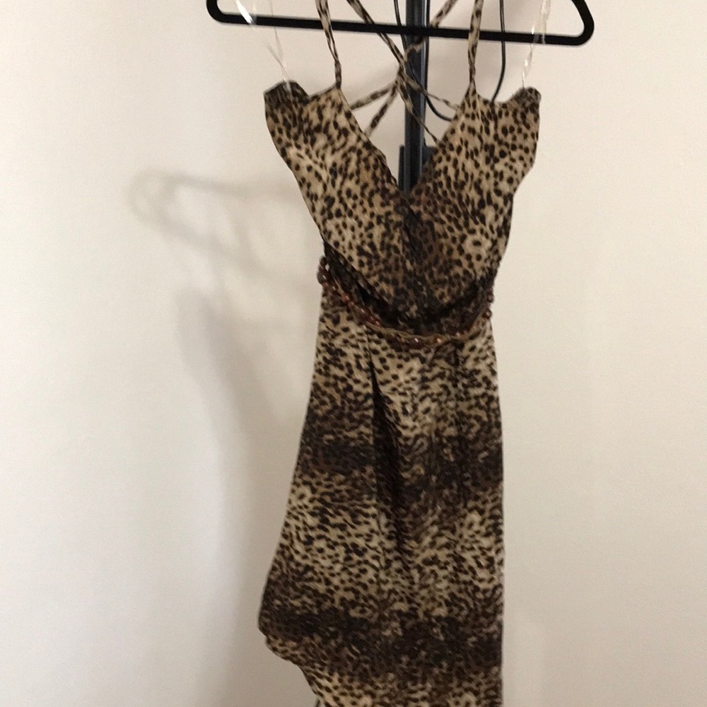 Wet seal summer leopard sundress Medium